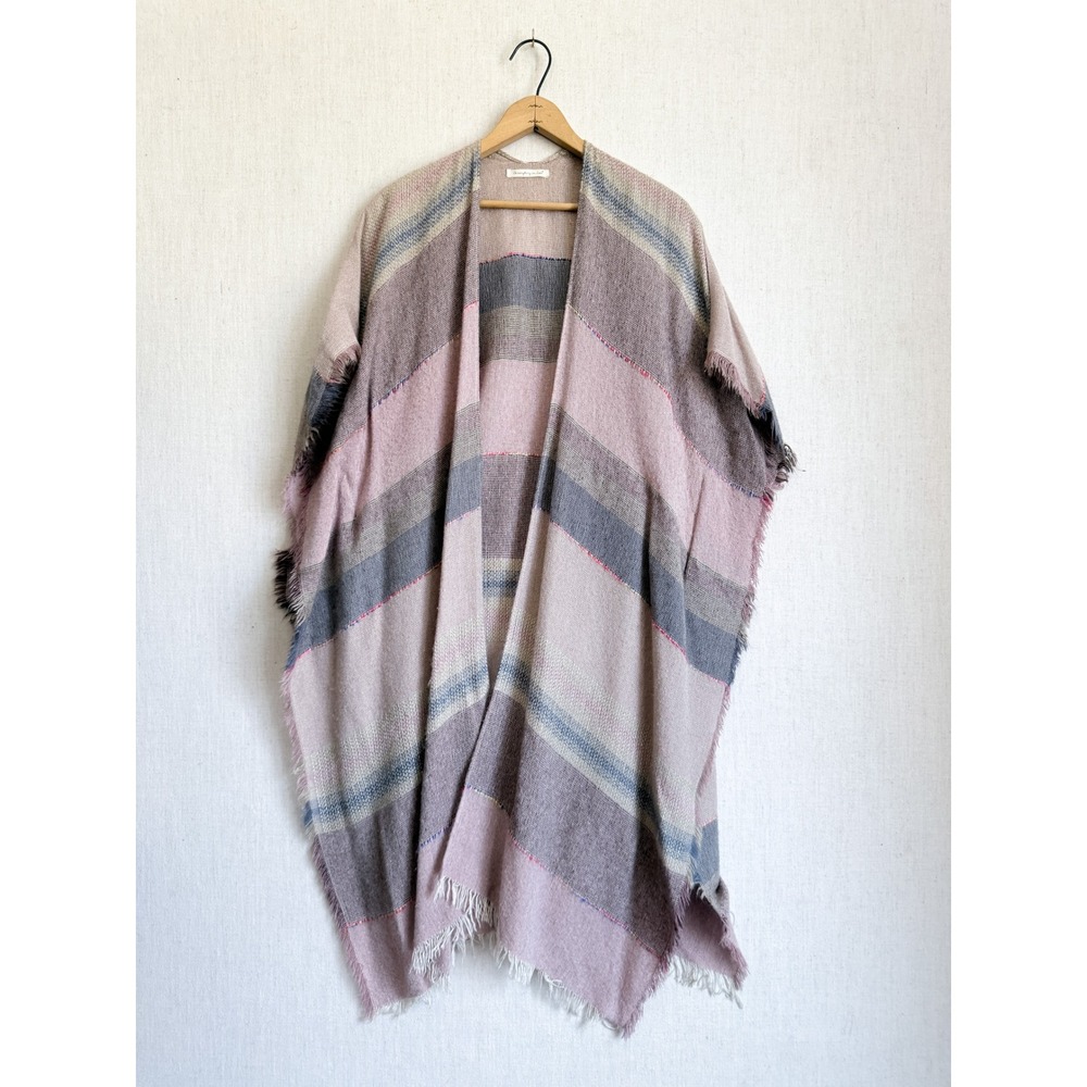 Anthropologie Do Everything in Love pink sweater poncho